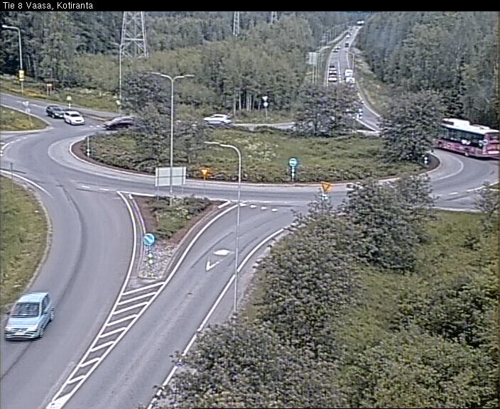 Weather Camera Image Väg 8 Vasa, Kotiranta, Vaasa, Pohjanmaa