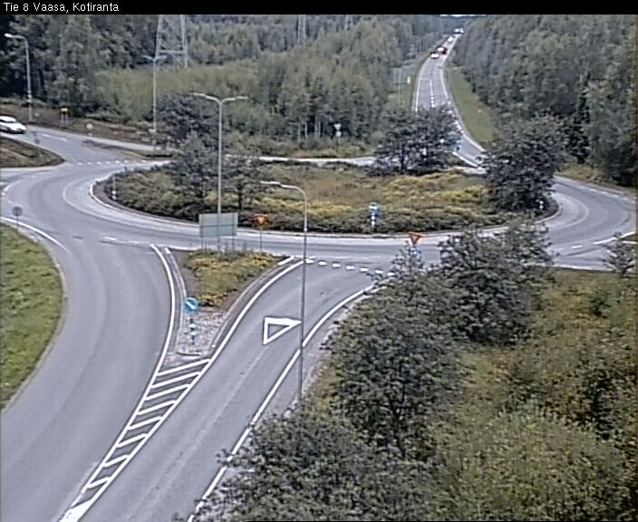 Weather Camera Image Väg 8 Vasa, Kotiranta, Vaasa, Pohjanmaa