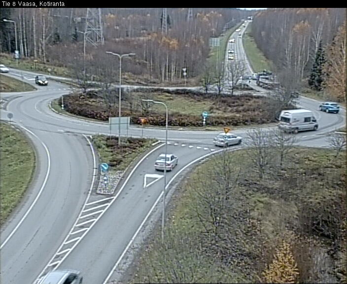 Kelikamerat Kuva Tie 8 Vaasa, Kotiranta, Vaasa, Pohjanmaa