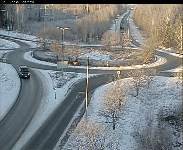 Weather Camera Image Väg 8 Vasa, Kotiranta, Vaasa, Pohjanmaa