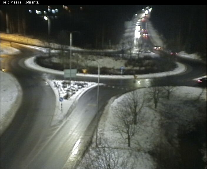 Weather Camera Image Väg 8 Vasa, Kotiranta, Vaasa, Pohjanmaa