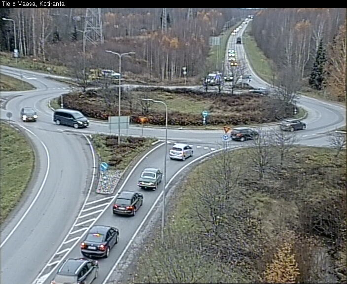 Kelikamerat Kuva Tie 8 Vaasa, Kotiranta, Vaasa, Pohjanmaa