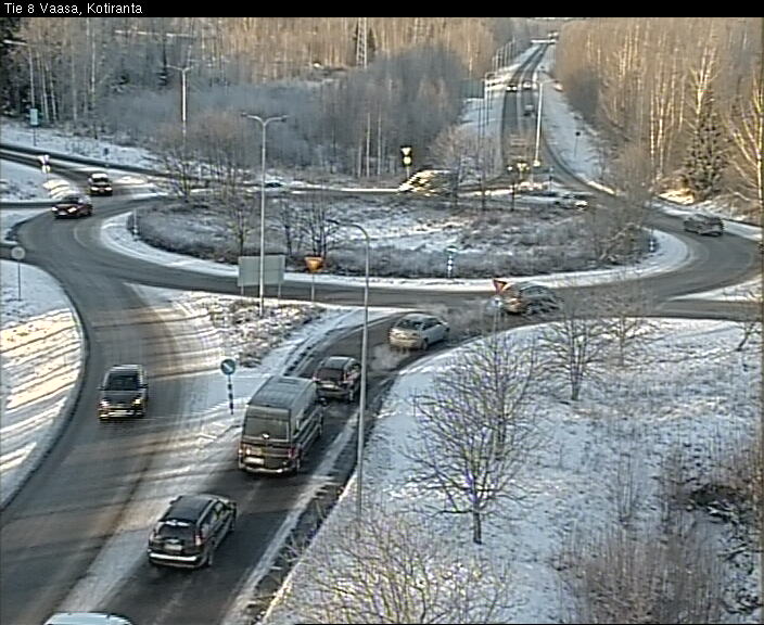Weather Camera Image Road 8 Vaasa, Kotiranta, Vaasa, Pohjanmaa
