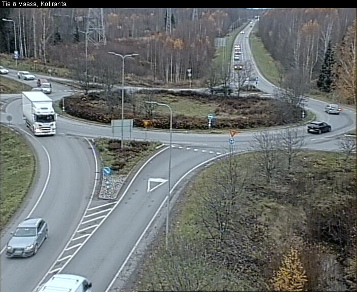 Kelikamerat Kuva Tie 8 Vaasa, Kotiranta, Vaasa, Pohjanmaa