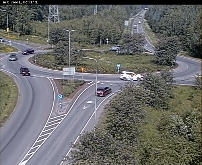 Weather Camera Image Väg 8 Vasa, Kotiranta, Vaasa, Pohjanmaa