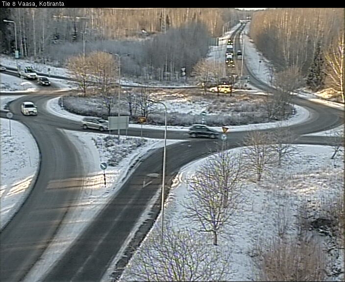 Weather Camera Image Väg 8 Vasa, Kotiranta, Vaasa, Pohjanmaa