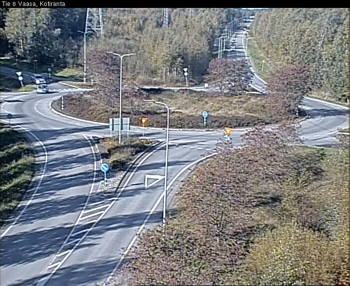 Weather Camera Image Väg 8 Vasa, Kotiranta, Vaasa, Pohjanmaa