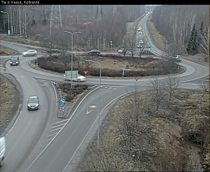 Weather Camera Image Road 8 Vaasa, Kotiranta, Vaasa, Pohjanmaa