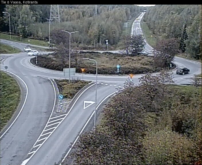 Weather Camera Image Road 8 Vaasa, Kotiranta, Vaasa, Pohjanmaa