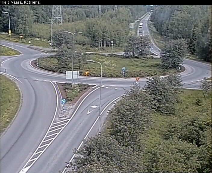 Weather Camera Image Väg 8 Vasa, Kotiranta, Vaasa, Pohjanmaa