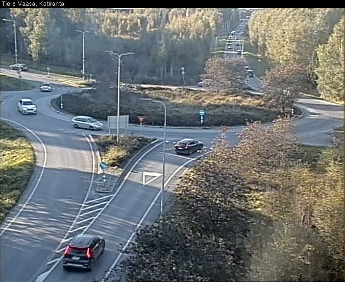Weather Camera Image Väg 8 Vasa, Kotiranta, Vaasa, Pohjanmaa