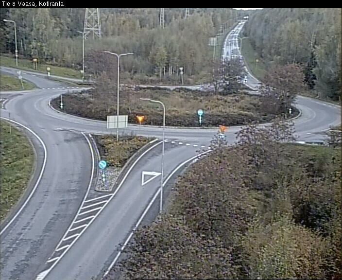 Weather Camera Image Road 8 Vaasa, Kotiranta, Vaasa, Pohjanmaa
