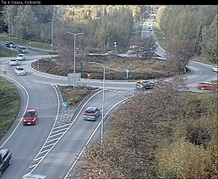 Kelikamerat Kuva Tie 8 Vaasa, Kotiranta, Vaasa, Pohjanmaa