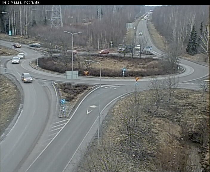 Weather Camera Image Road 8 Vaasa, Kotiranta, Vaasa, Pohjanmaa