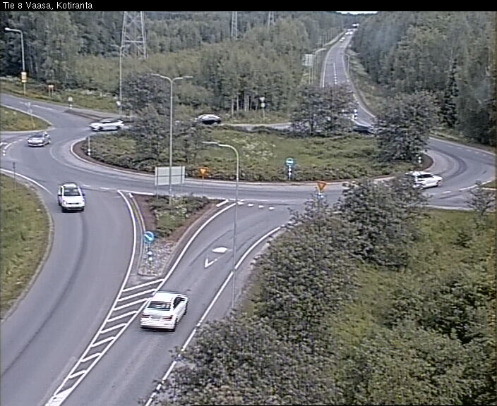Weather Camera Image Road 8 Vaasa, Kotiranta, Vaasa, Pohjanmaa