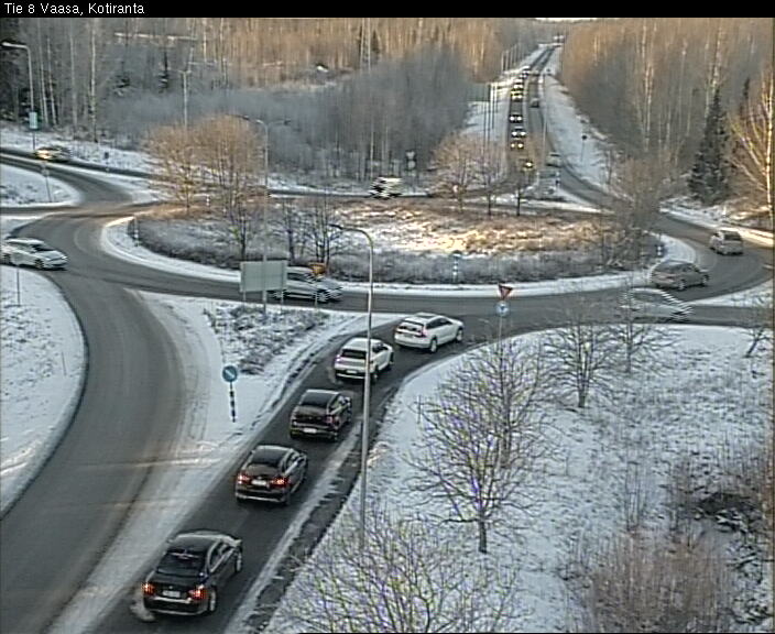 Weather Camera Image Väg 8 Vasa, Kotiranta, Vaasa, Pohjanmaa