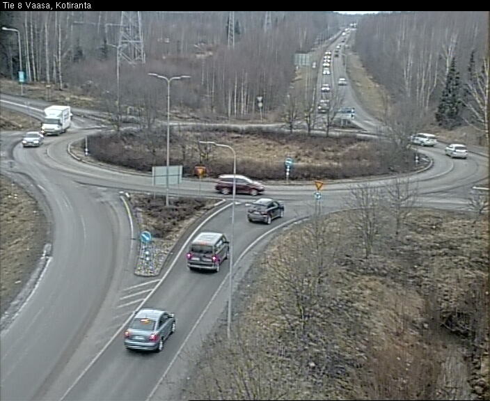 Weather Camera Image Road 8 Vaasa, Kotiranta, Vaasa, Pohjanmaa