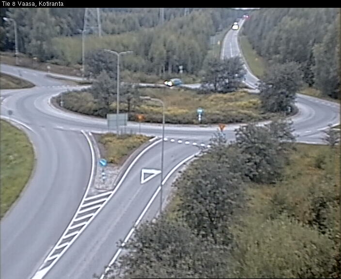 Weather Camera Image Väg 8 Vasa, Kotiranta, Vaasa, Pohjanmaa