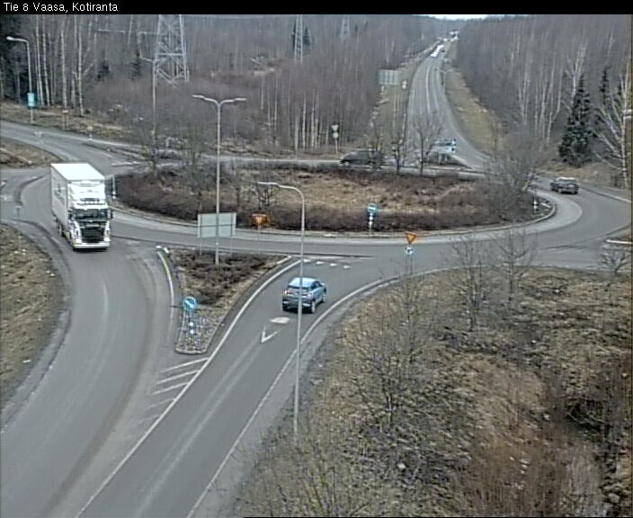 Weather Camera Image Road 8 Vaasa, Kotiranta, Vaasa, Pohjanmaa