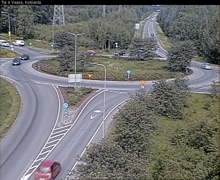 Weather Camera Image Väg 8 Vasa, Kotiranta, Vaasa, Pohjanmaa