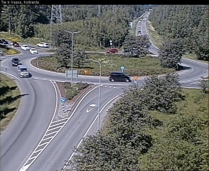 Weather Camera Image Väg 8 Vasa, Kotiranta, Vaasa, Pohjanmaa