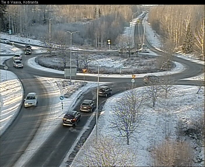 Weather Camera Image Road 8 Vaasa, Kotiranta, Vaasa, Pohjanmaa