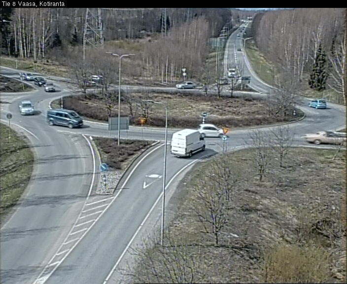 Weather Camera Image Road 8 Vaasa, Kotiranta, Vaasa, Pohjanmaa