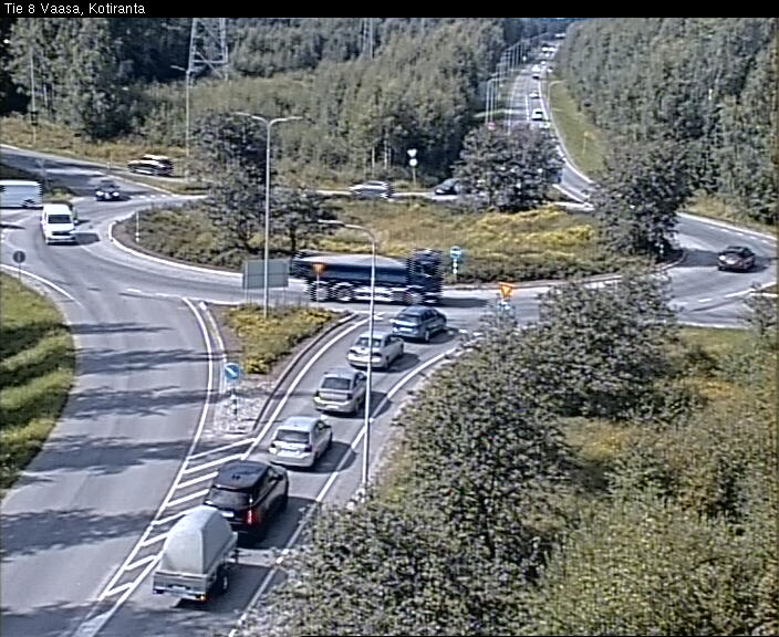 Kelikamerat Kuva Tie 8 Vaasa, Kotiranta, Vaasa, Pohjanmaa