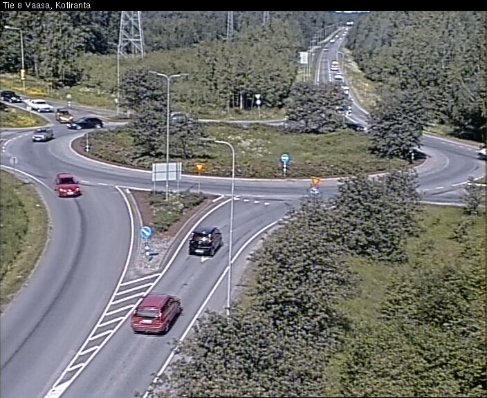 Weather Camera Image Väg 8 Vasa, Kotiranta, Vaasa, Pohjanmaa