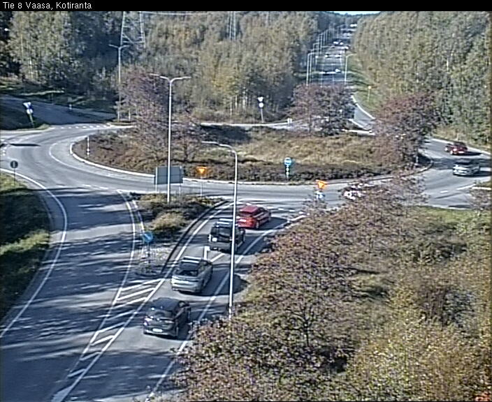 Weather Camera Image Väg 8 Vasa, Kotiranta, Vaasa, Pohjanmaa