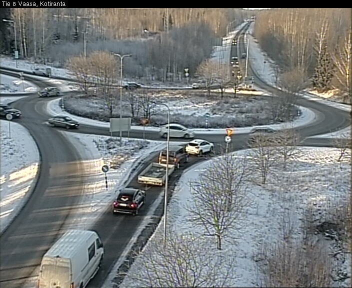Weather Camera Image Road 8 Vaasa, Kotiranta, Vaasa, Pohjanmaa
