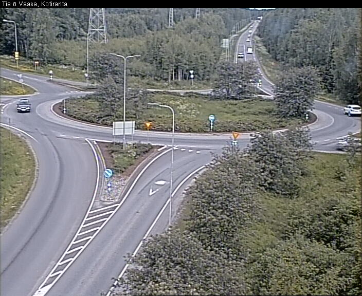 Weather Camera Image Väg 8 Vasa, Kotiranta, Vaasa, Pohjanmaa