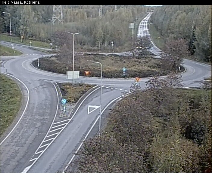 Weather Camera Image Road 8 Vaasa, Kotiranta, Vaasa, Pohjanmaa