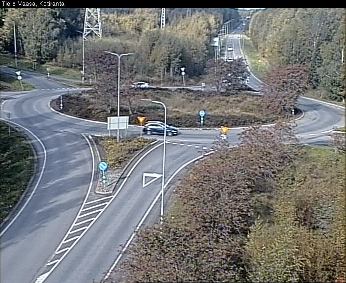 Weather Camera Image Väg 8 Vasa, Kotiranta, Vaasa, Pohjanmaa