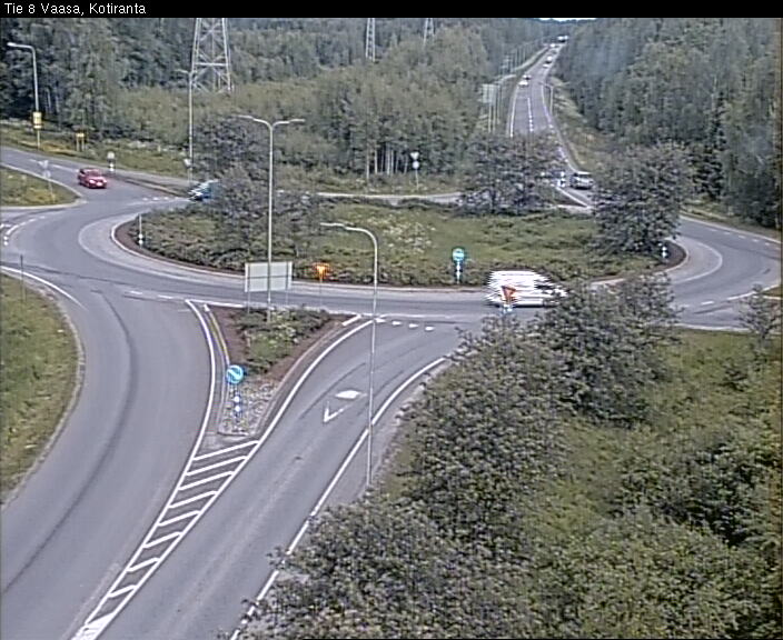 Weather Camera Image Väg 8 Vasa, Kotiranta, Vaasa, Pohjanmaa