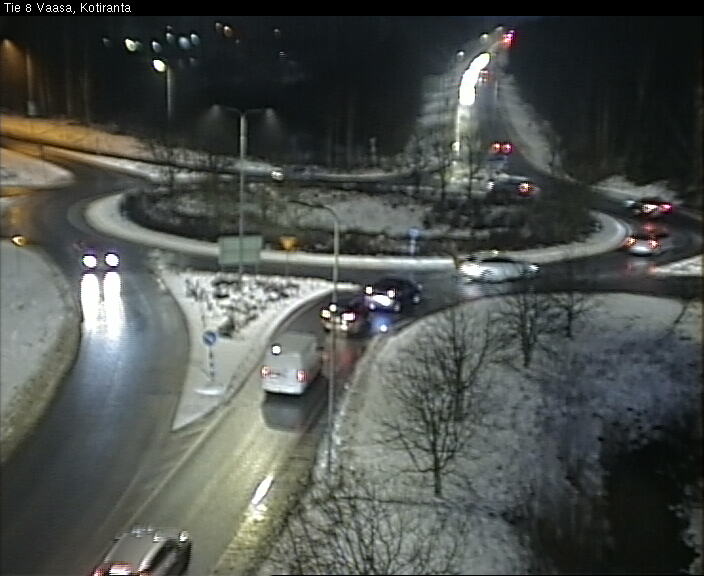 Weather Camera Image Väg 8 Vasa, Kotiranta, Vaasa, Pohjanmaa