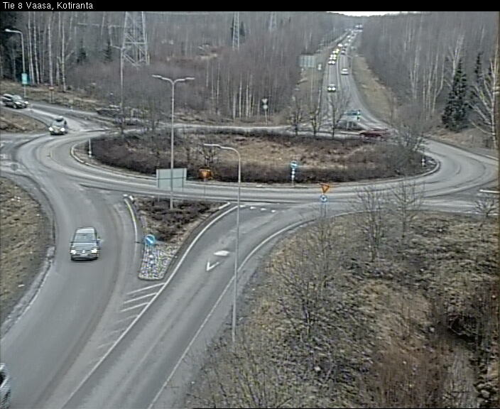 Weather Camera Image Väg 8 Vasa, Kotiranta, Vaasa, Pohjanmaa