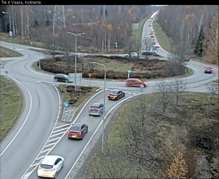 Kelikamerat Kuva Tie 8 Vaasa, Kotiranta, Vaasa, Pohjanmaa