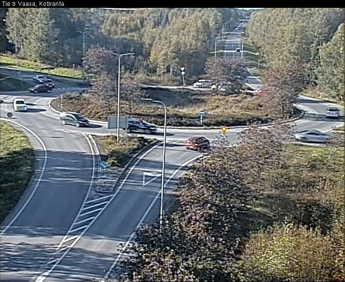 Weather Camera Image Väg 8 Vasa, Kotiranta, Vaasa, Pohjanmaa