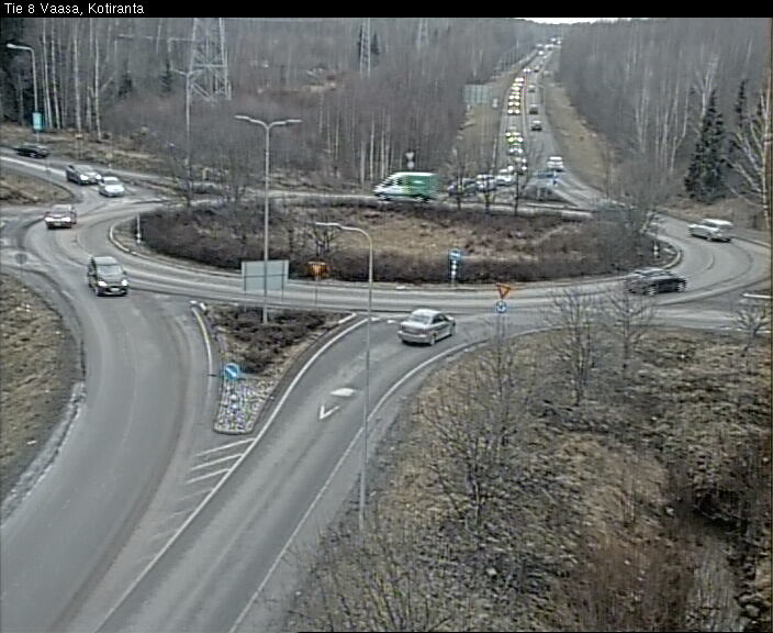 Weather Camera Image Väg 8 Vasa, Kotiranta, Vaasa, Pohjanmaa