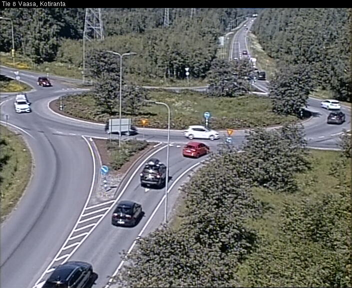 Weather Camera Image Väg 8 Vasa, Kotiranta, Vaasa, Pohjanmaa