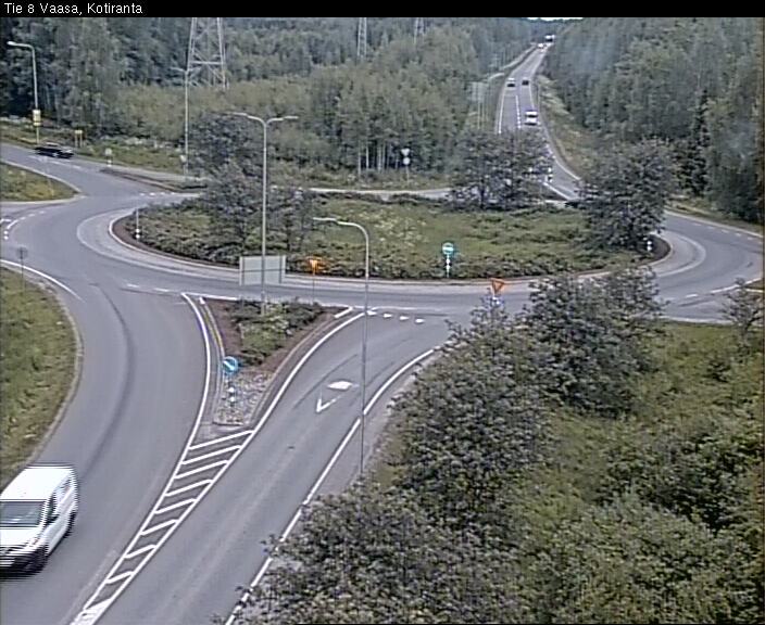 Weather Camera Image Väg 8 Vasa, Kotiranta, Vaasa, Pohjanmaa