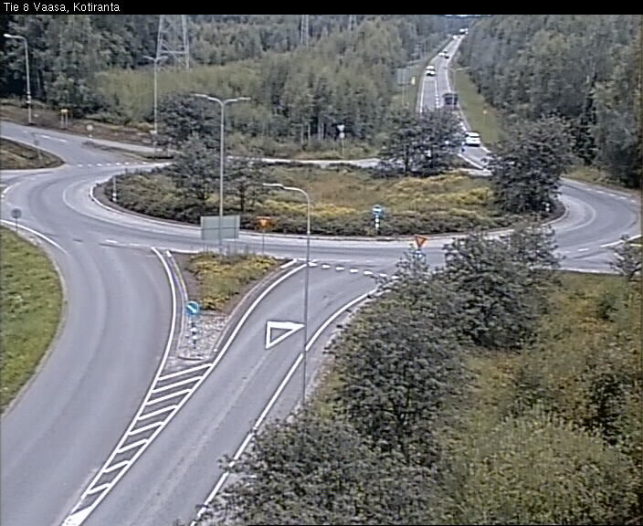 Weather Camera Image Väg 8 Vasa, Kotiranta, Vaasa, Pohjanmaa