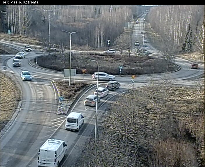 Kelikamerat Kuva Tie 8 Vaasa, Kotiranta, Vaasa, Pohjanmaa