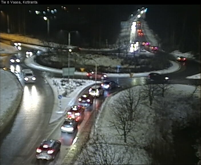 Weather Camera Image Väg 8 Vasa, Kotiranta, Vaasa, Pohjanmaa