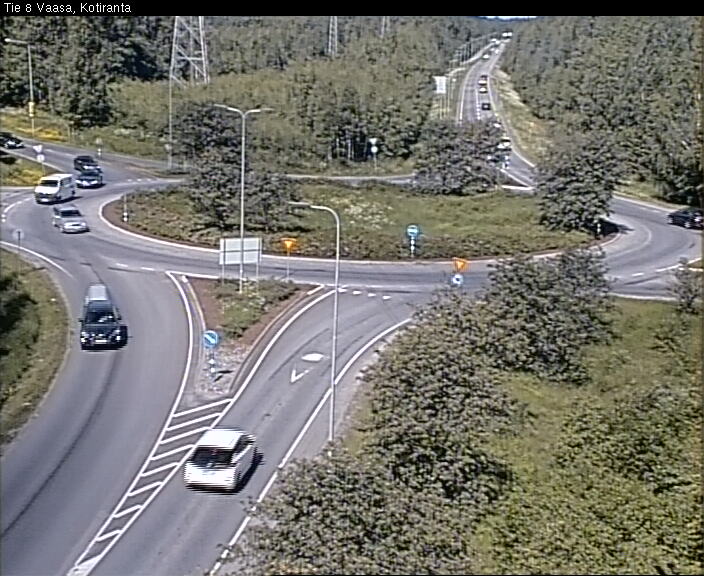 Weather Camera Image Väg 8 Vasa, Kotiranta, Vaasa, Pohjanmaa