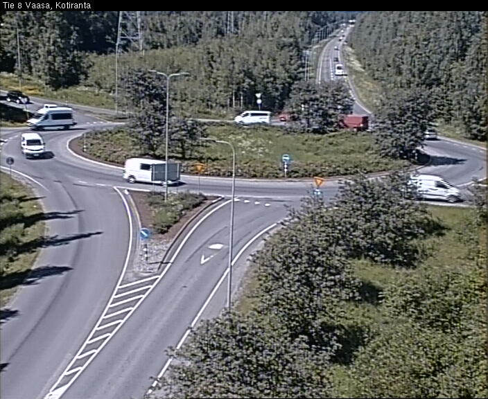 Weather Camera Image Väg 8 Vasa, Kotiranta, Vaasa, Pohjanmaa