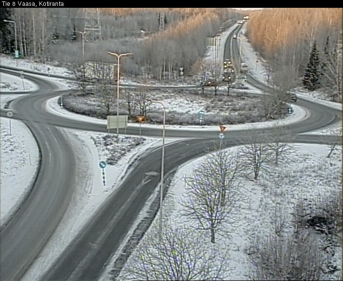 Weather Camera Image Väg 8 Vasa, Kotiranta, Vaasa, Pohjanmaa