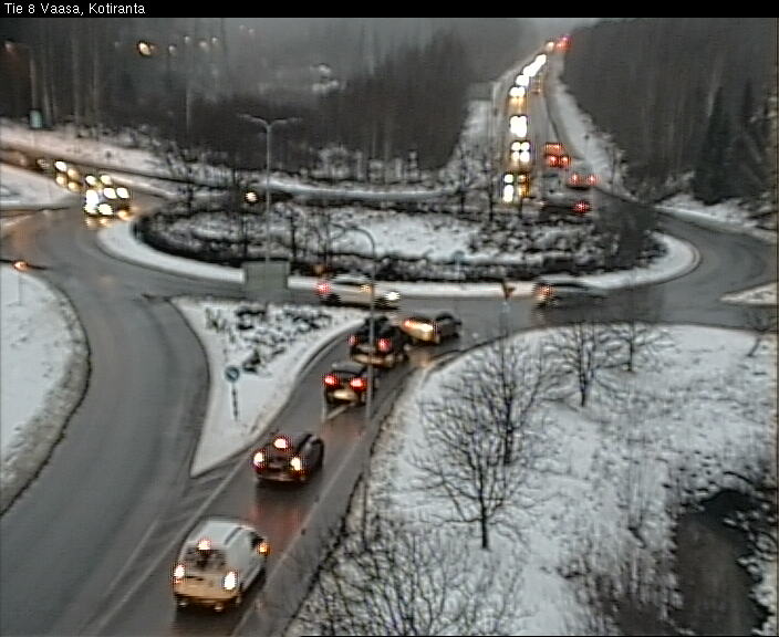 Weather Camera Image Väg 8 Vasa, Kotiranta, Vaasa, Pohjanmaa