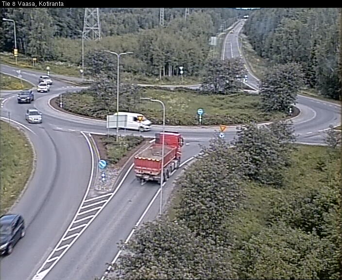 Weather Camera Image Väg 8 Vasa, Kotiranta, Vaasa, Pohjanmaa